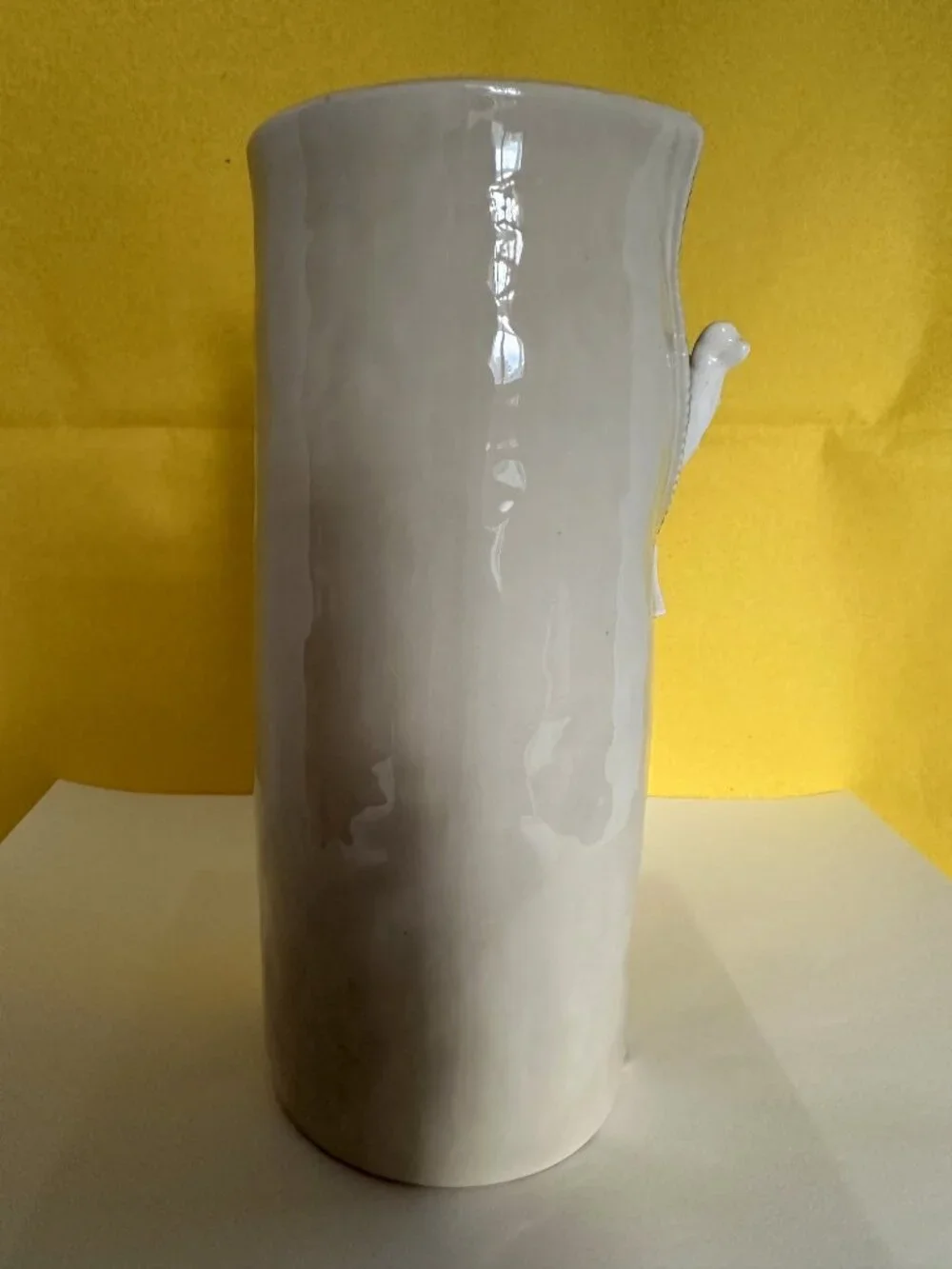 Vintage FITZ and FLOYD Vase with Zipper & Imp